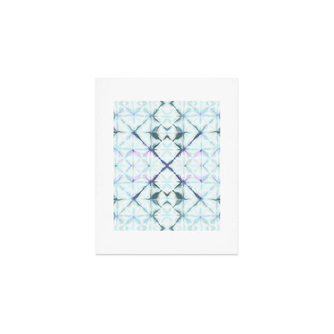 Amy Sia Tangier Aqua Blue Art Print