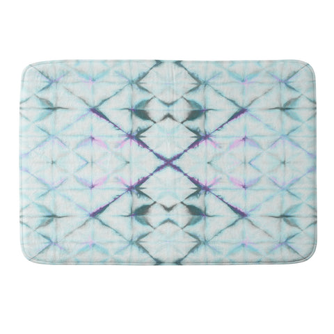 Amy Sia Tangier Aqua Blue Memory Foam Bath Mat