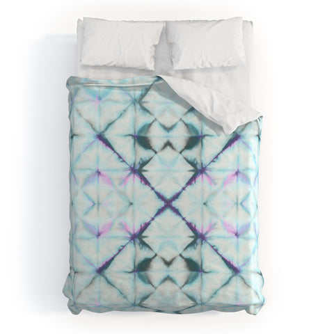 Amy Sia Tangier Aqua Blue Duvet Cover