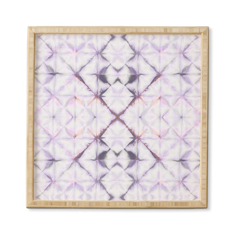 Amy Sia Tangier Purple Framed Wall Art