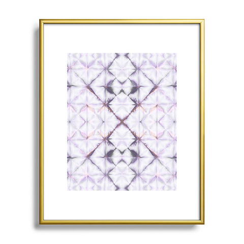 Amy Sia Tangier Purple Metal Framed Art Print