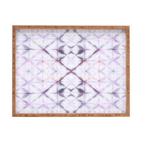 Amy Sia Tangier Purple Rectangular Tray