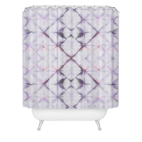 Amy Sia Tangier Purple Shower Curtain