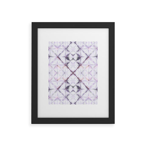 Amy Sia Tangier Purple Framed Art Print