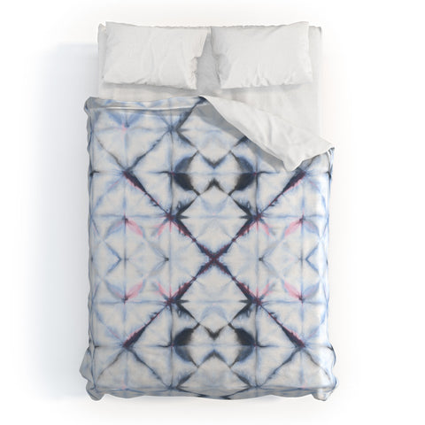 Amy Sia Tangier Slate Blue Duvet Cover