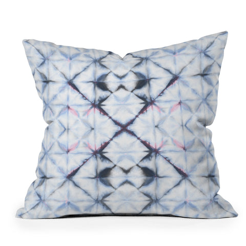 Amy Sia Tangier Slate Blue Throw Pillow
