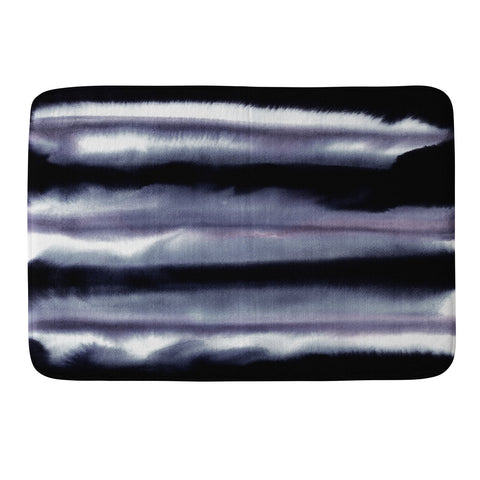 Amy Sia Tempest Monochrome Memory Foam Bath Mat