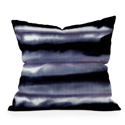 Amy Sia Tempest Monochrome Throw Pillow