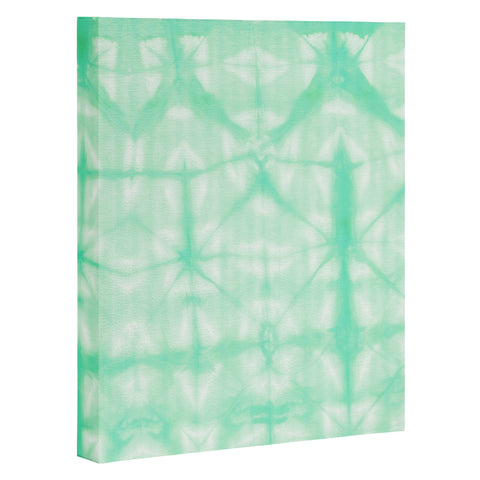 Amy Sia Tie Dye 2 Mint Art Canvas
