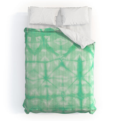 Amy Sia Tie Dye 2 Mint Comforter