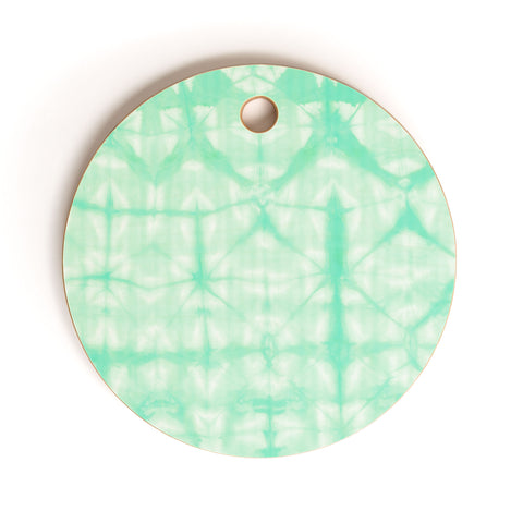 Amy Sia Tie Dye 2 Mint Cutting Board Round