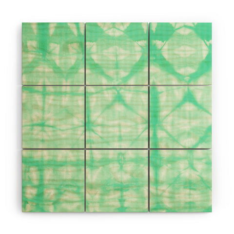 Amy Sia Tie Dye 2 Mint Wood Wall Mural