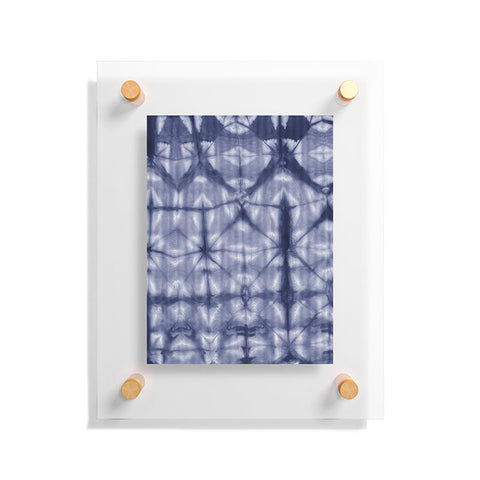 Amy Sia Tie Dye 2 Navy Floating Acrylic Print