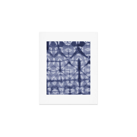 Amy Sia Tie Dye 2 Navy Art Print
