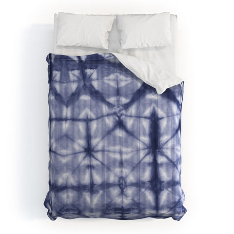 Amy Sia Tie Dye 2 Navy Comforter