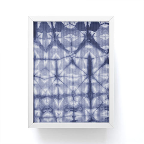 Amy Sia Tie Dye 2 Navy Framed Mini Art Print