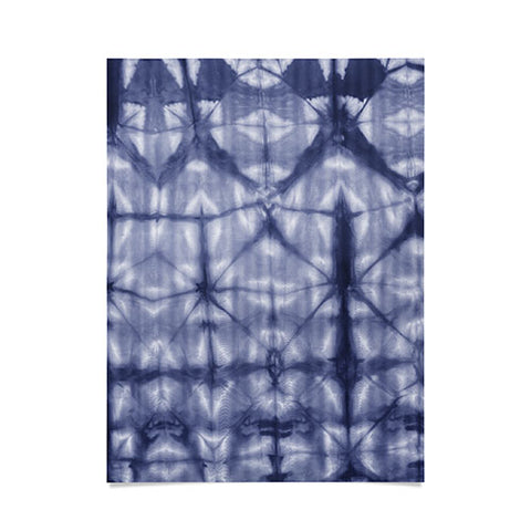 Amy Sia Tie Dye 2 Navy Poster