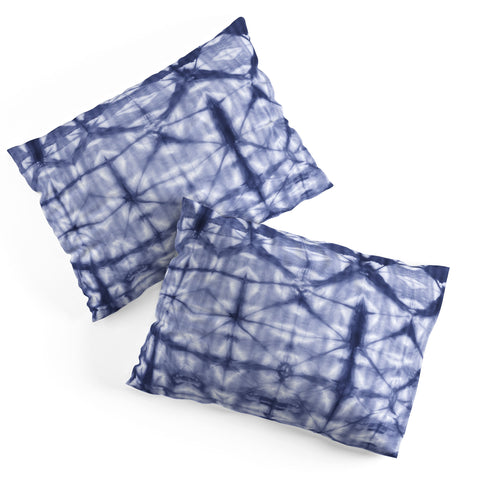 Amy Sia Tie Dye 2 Navy Pillow Shams