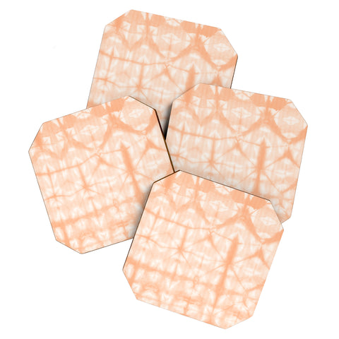 Amy Sia Tie Dye 2 Peach Coaster Set