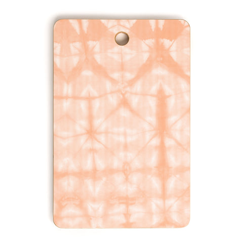 Amy Sia Tie Dye 2 Peach Cutting Board Rectangle
