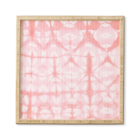 Amy Sia Tie Dye 2 Pink Framed Wall Art
