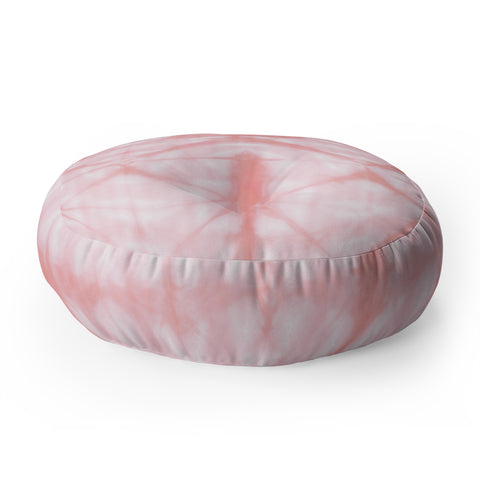 Amy Sia Tie Dye 2 Pink Floor Pillow Round