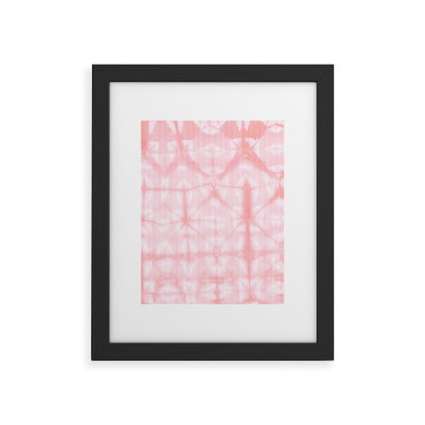 Amy Sia Tie Dye 2 Pink Framed Art Print