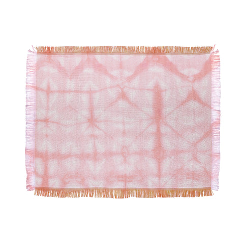 Amy Sia Tie Dye 2 Pink Throw Blanket