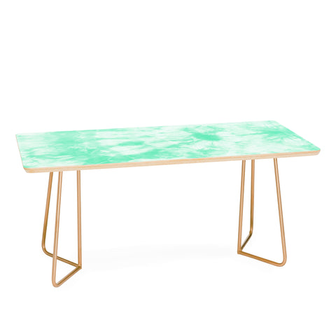 Amy Sia Tie Dye 3 Mint Coffee Table