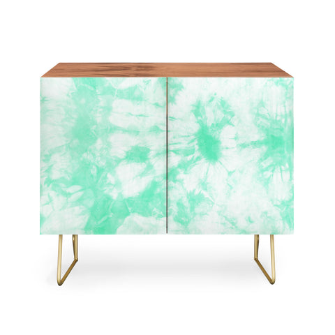 Amy Sia Tie Dye 3 Mint Credenza