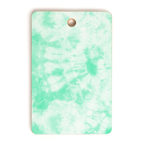 Amy Sia Tie Dye 3 Mint Cutting Board Rectangle