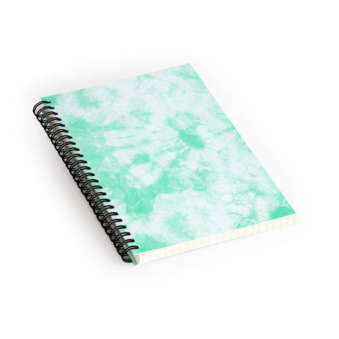 Amy Sia Tie Dye 3 Mint Spiral Notebook