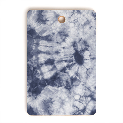 Amy Sia Tie Dye 3 Navy Cutting Board Rectangle