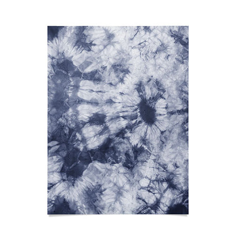 Amy Sia Tie Dye 3 Navy Poster