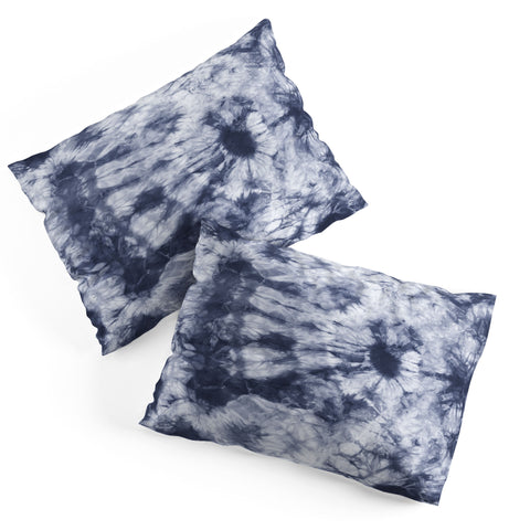 Amy Sia Tie Dye 3 Navy Pillow Shams