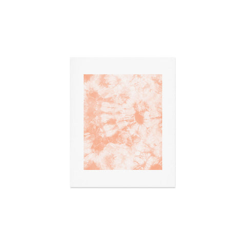 Amy Sia Tie Dye 3 Peach Art Print