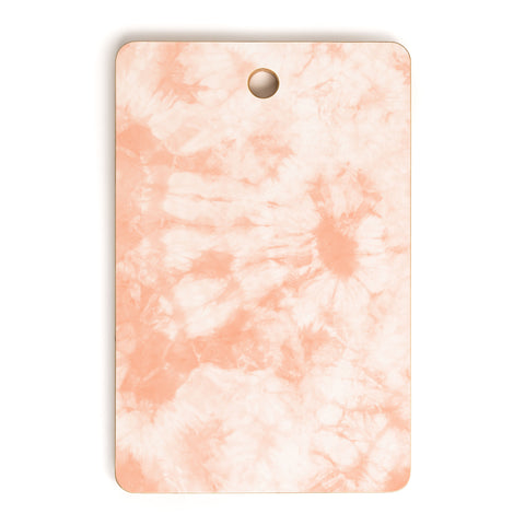 Amy Sia Tie Dye 3 Peach Cutting Board Rectangle