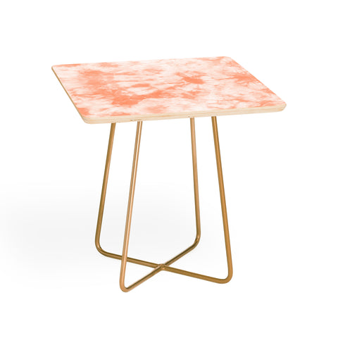 Amy Sia Tie Dye 3 Peach Side Table