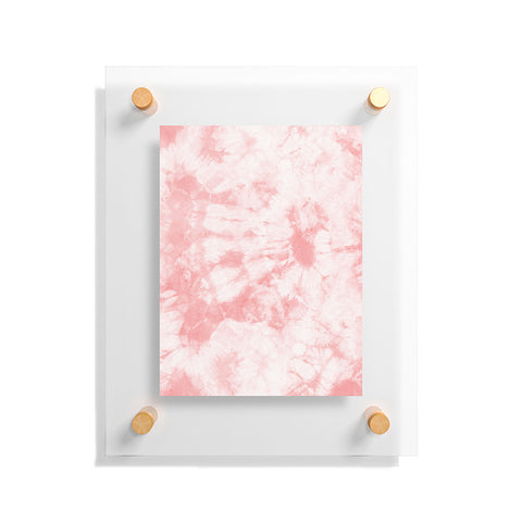 Amy Sia Tie Dye 3 Pink Floating Acrylic Print