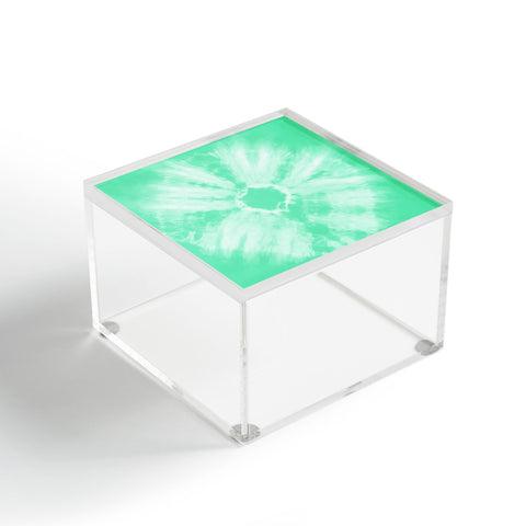 Amy Sia Tie Dye Mint Acrylic Box