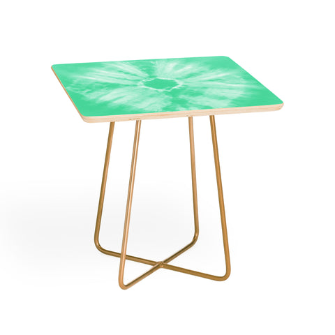 Amy Sia Tie Dye Mint Side Table