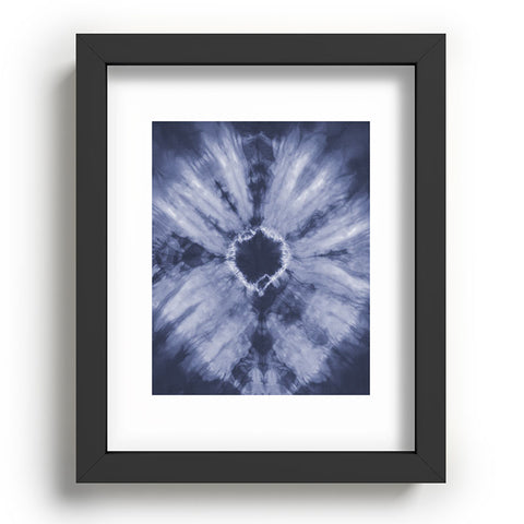 Amy Sia Tie Dye Navy Recessed Framing Rectangle