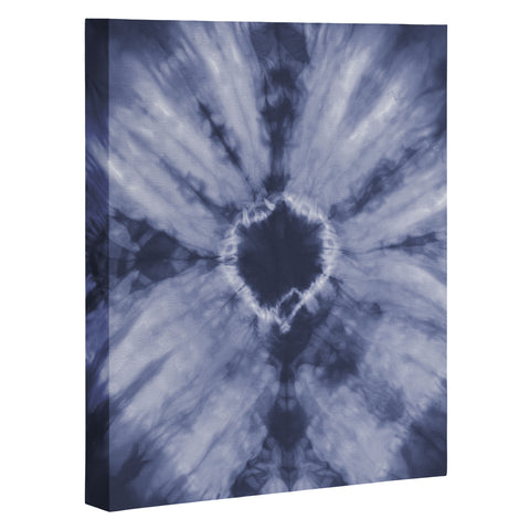 Amy Sia Tie Dye Navy Art Canvas