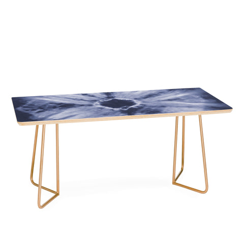 Amy Sia Tie Dye Navy Coffee Table