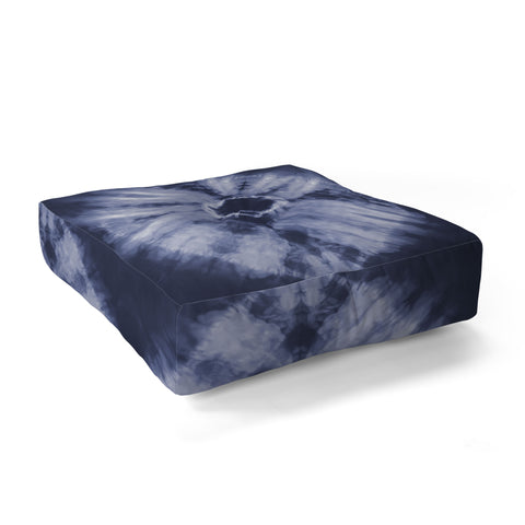 Amy Sia Tie Dye Navy Floor Pillow Square