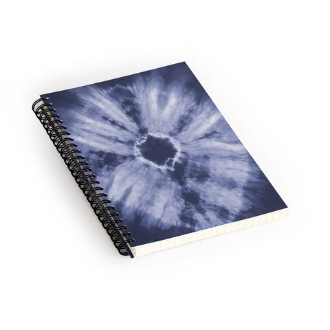 Amy Sia Tie Dye Navy Spiral Notebook