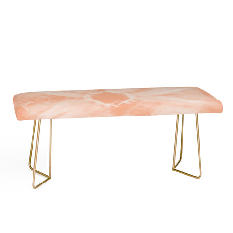 Amy Sia Tie Dye Peach Bench