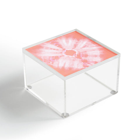 Amy Sia Tie Dye Pink Acrylic Box