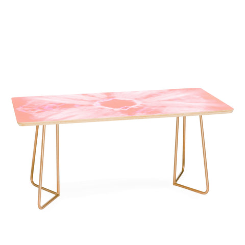 Amy Sia Tie Dye Pink Coffee Table