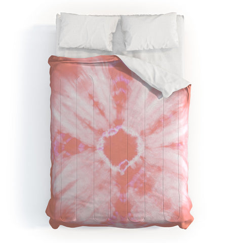 Amy Sia Tie Dye Pink Comforter